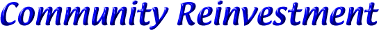 Community Reinvestment