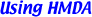Using HMDA